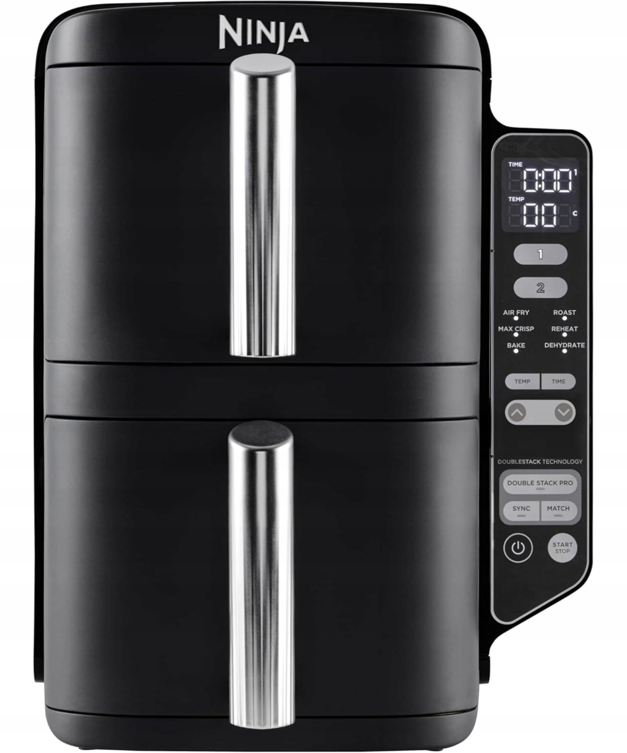 Ninja Double Stack frytkownica beztłuszczowa 7,6l 6 funkcji nowa