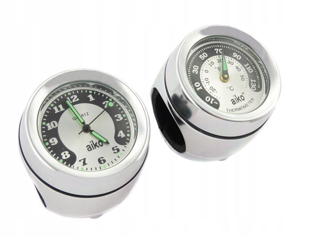 ZG-005+TR-005 - ГОДИННИК + ТЕРМОМЕТР ДЛЯ МОТОЦИКЛА