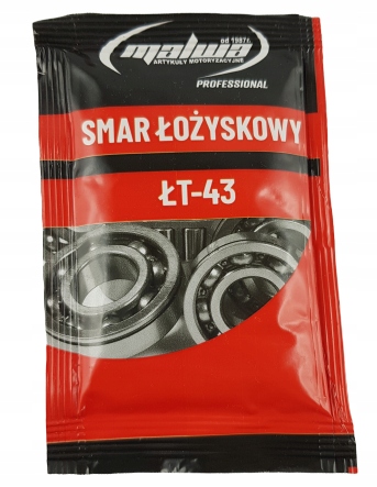 Smar towot do maszyn łożysk ŁT-43 Maszynowy Smar Do Łożysk 40ml Saszetka