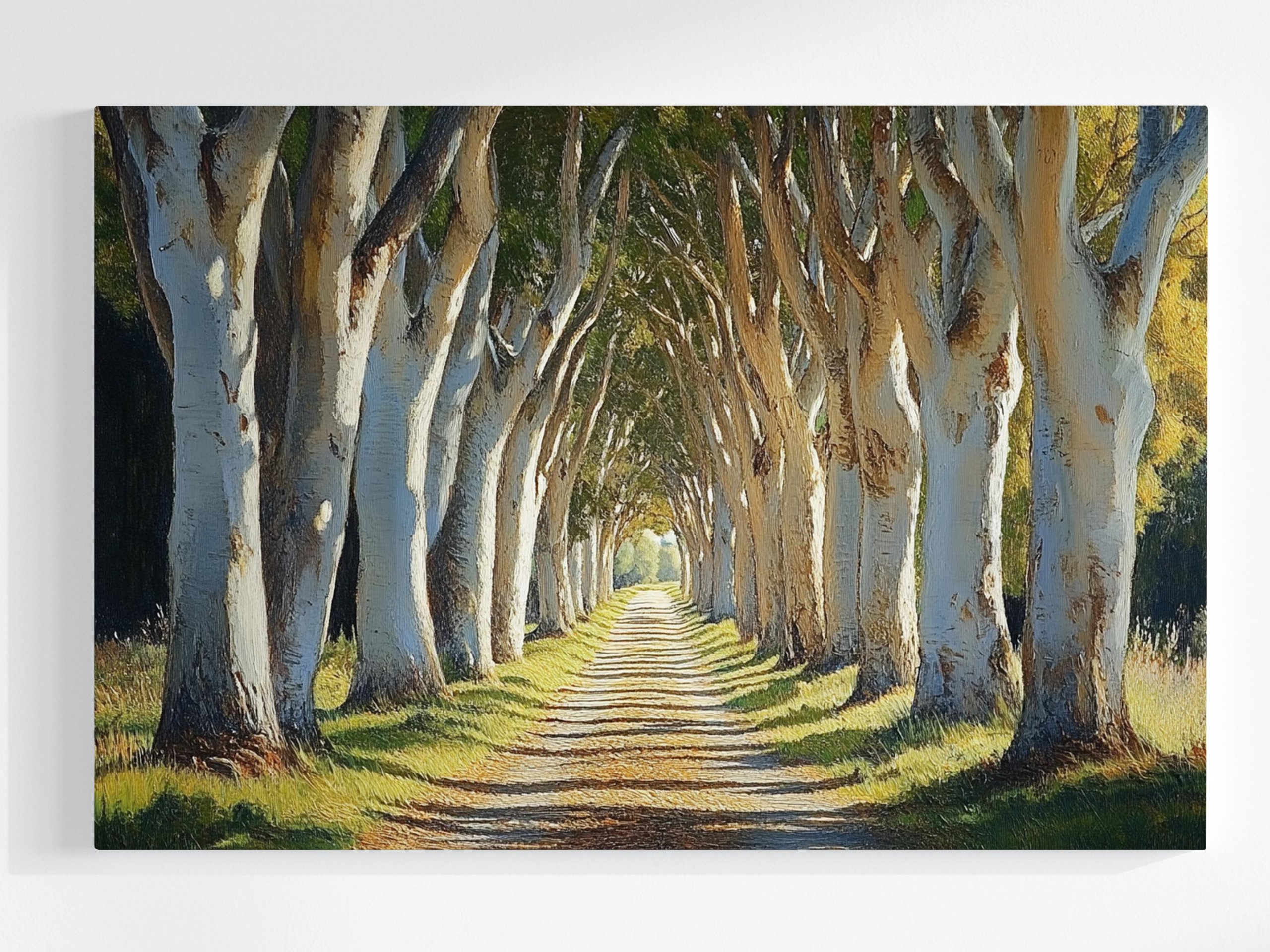 Obraz Na Plátně Canvas Aleja Stromů Cesta Les Příroda Krajina 120x80