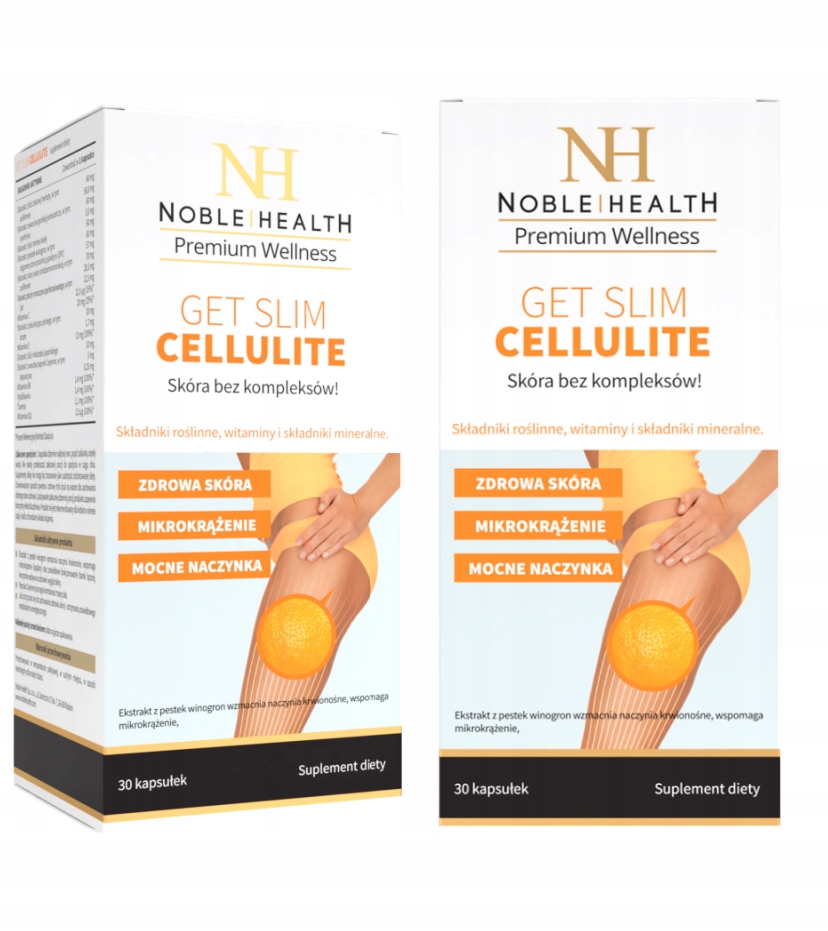 GET SLIM CELLULITE - KOMPLEKS WITAMIN NA CELULIT ! Rodzaj inny