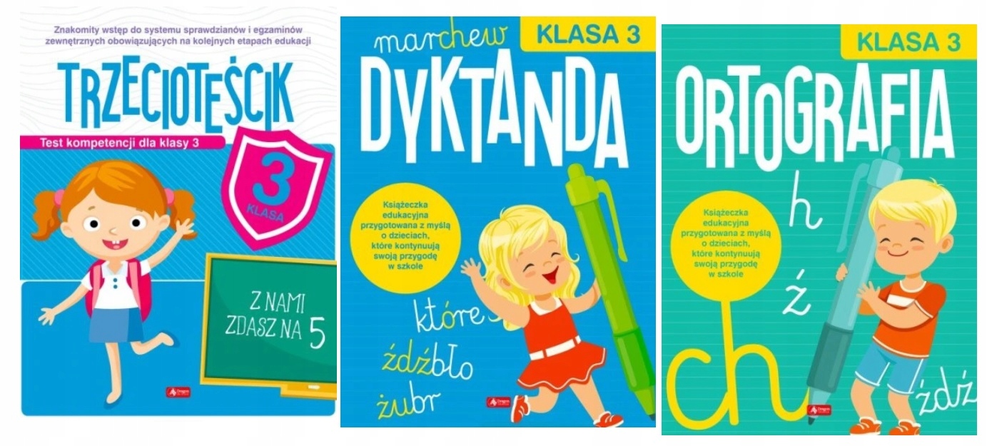 

Zestaw 3 klasa Nauka ortografia ćwiczenia