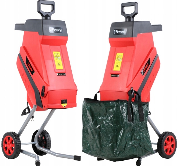 

Rębak Rozdrabniacz Gałęzi Tarczowy 2500W 45mm Kosz