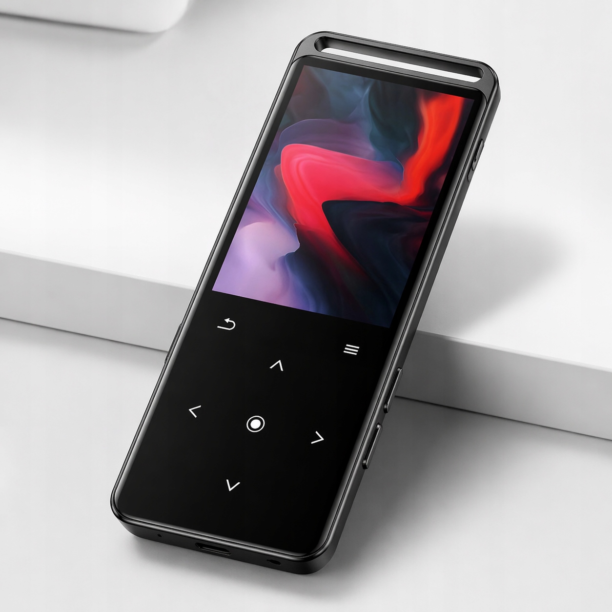 Bluetooth MP3 přehrávač 16GB M6 dotykový Fm diktafon černý