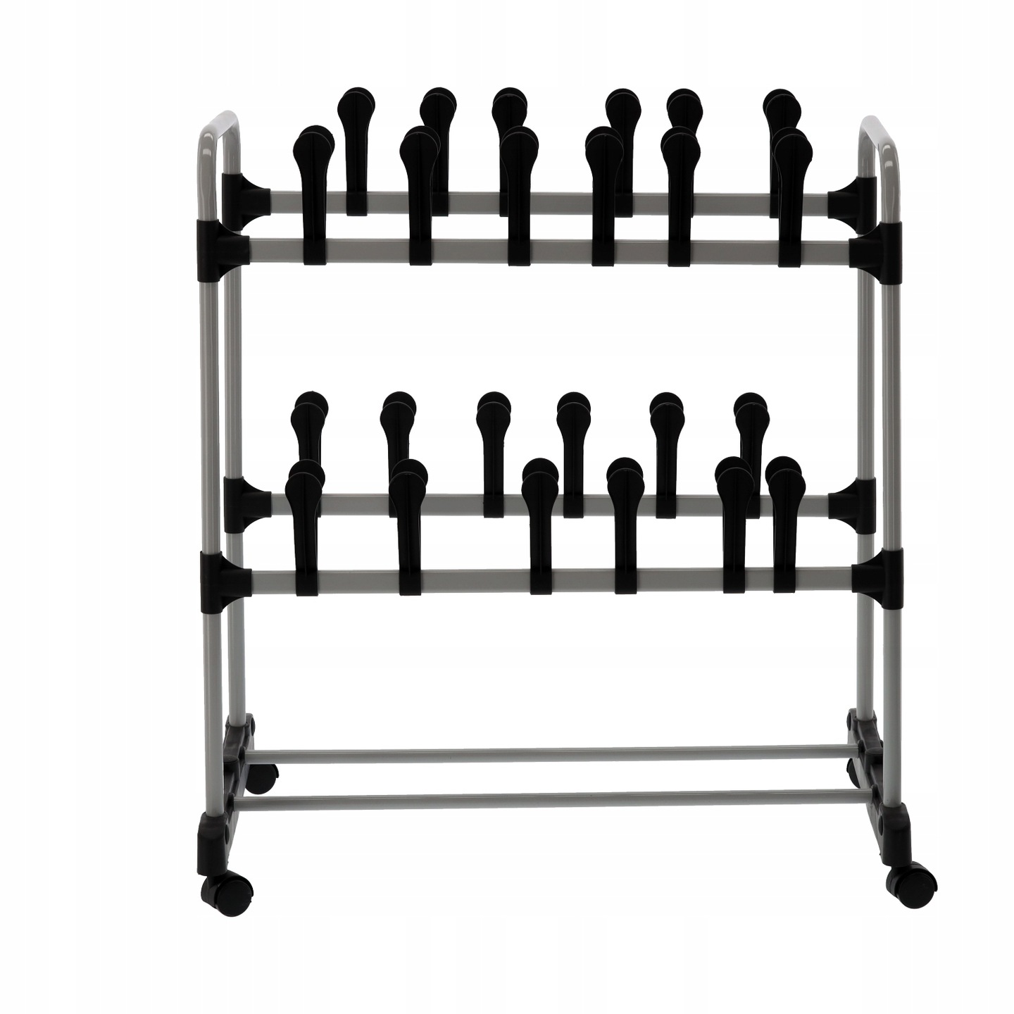 

Stojak Półka Na Buty Na Kółkach Organizer Metal