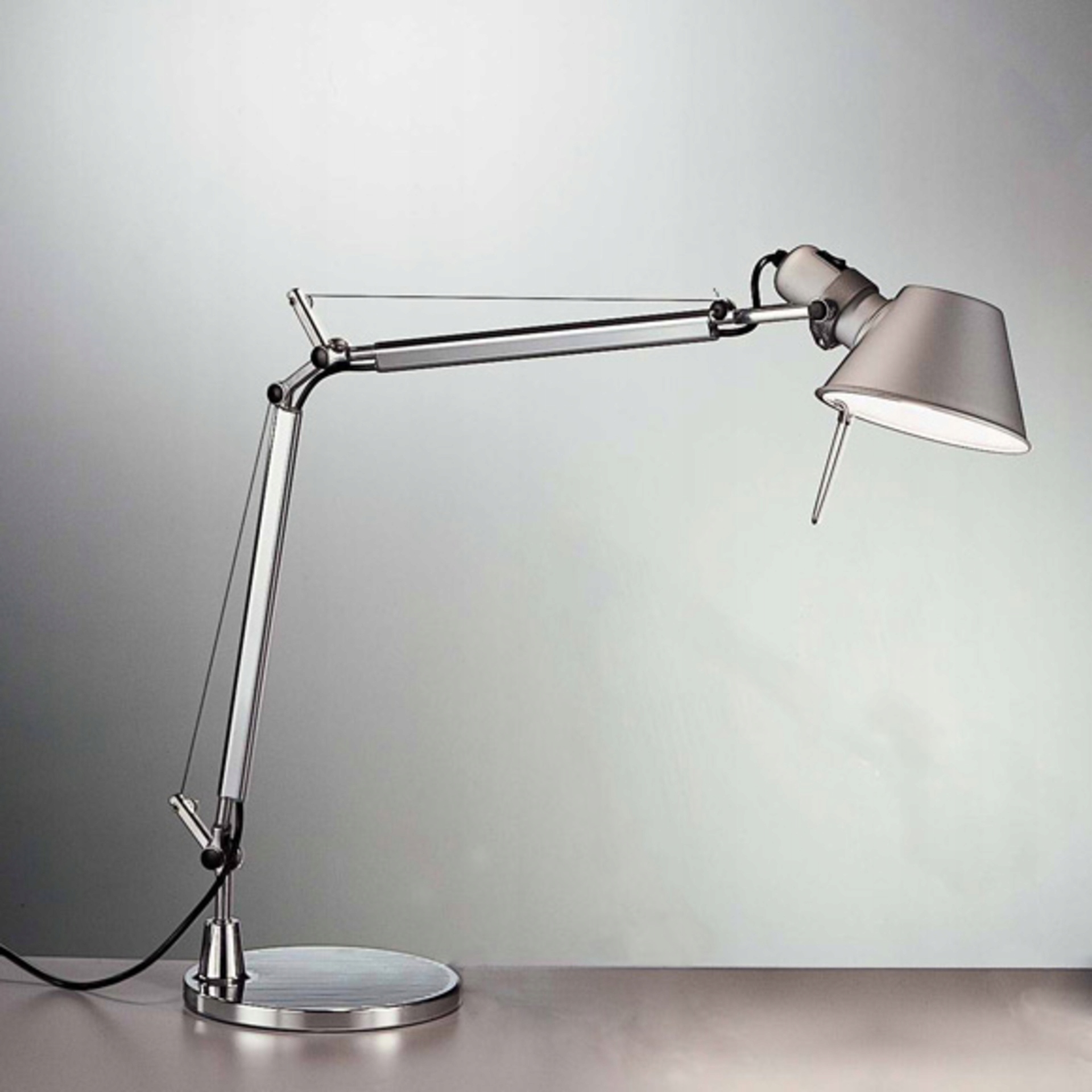 Stolová lampa Artemide Tolomeo Mini hliníková bez pätice 220V E27