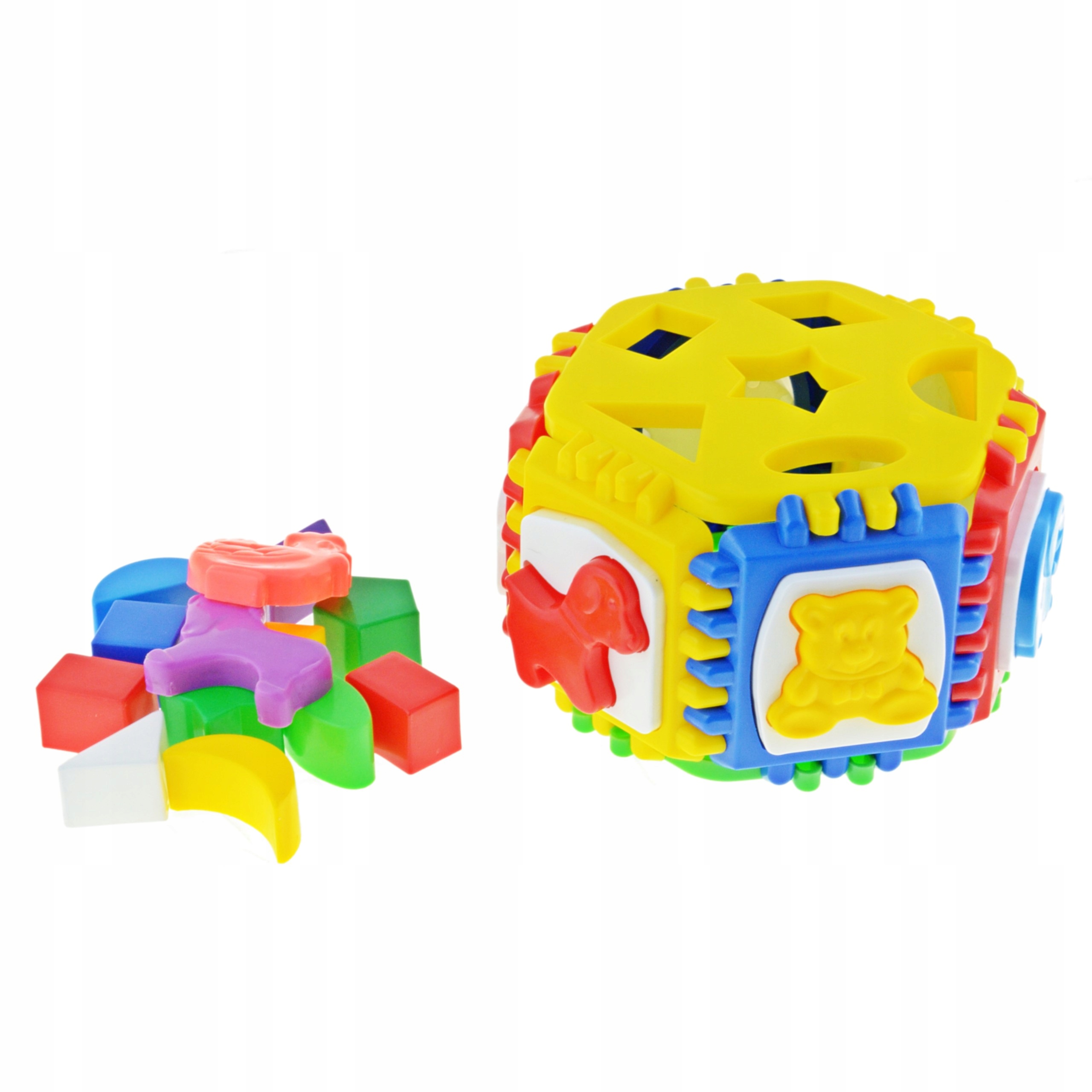 kostka edukacyjna sorter - przedszkolaczek — 2