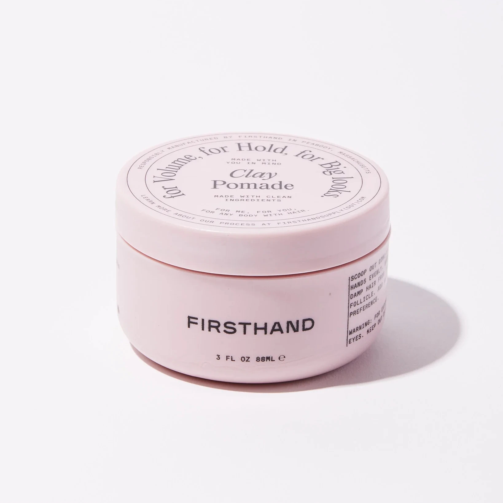 Glinka do włosów Clay Pomade Firsthand 88ml Marka Firsthand