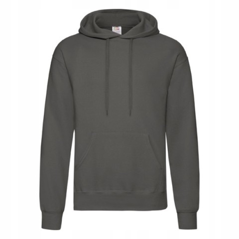 Pánská mikina s kapucí Hooded Sweat Fruit of the Loom Light Graphite XXL