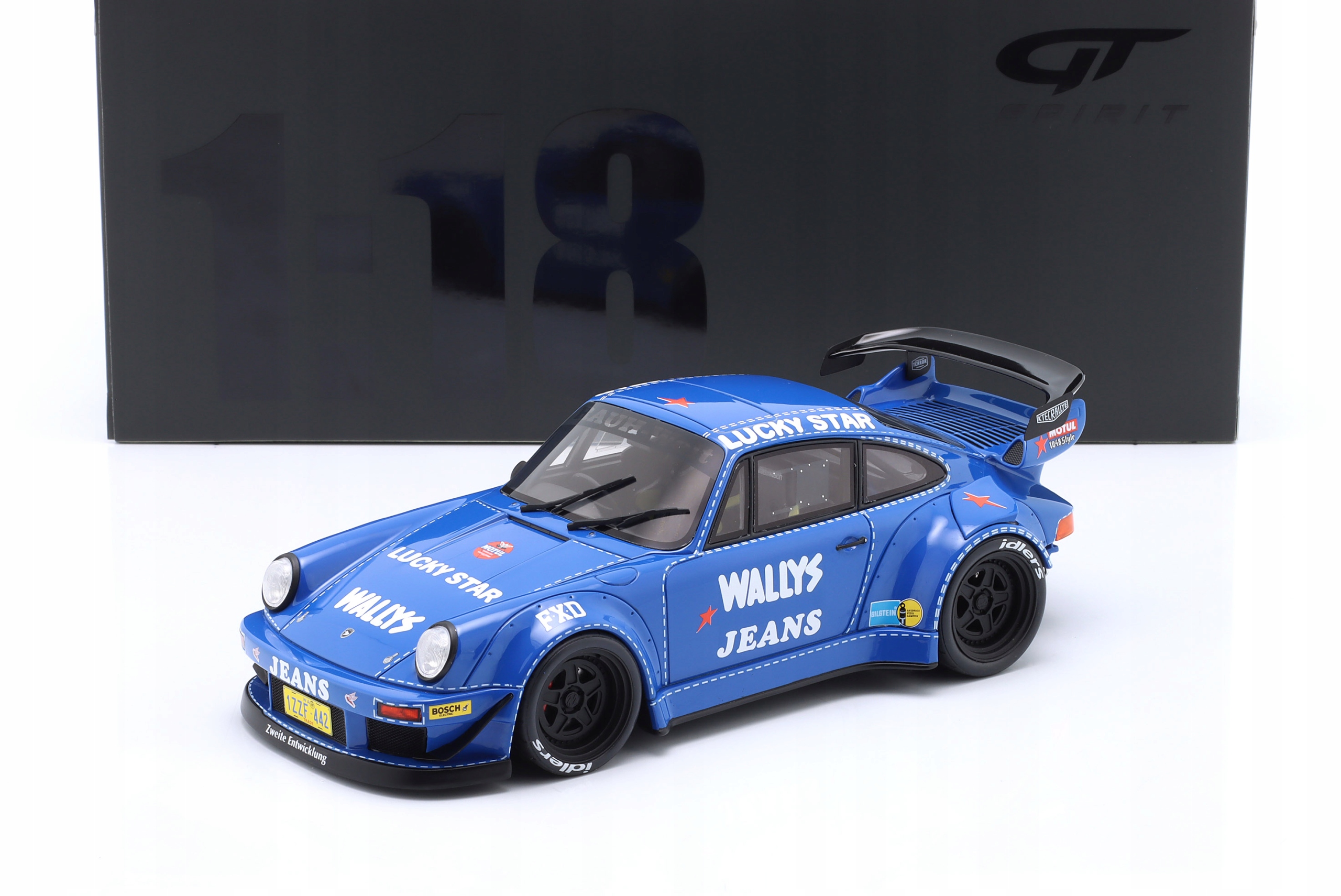 Gt Spirit Porsche 911 (964) Rwb „Osho“ Arrow Blue LE1/1500 1:18