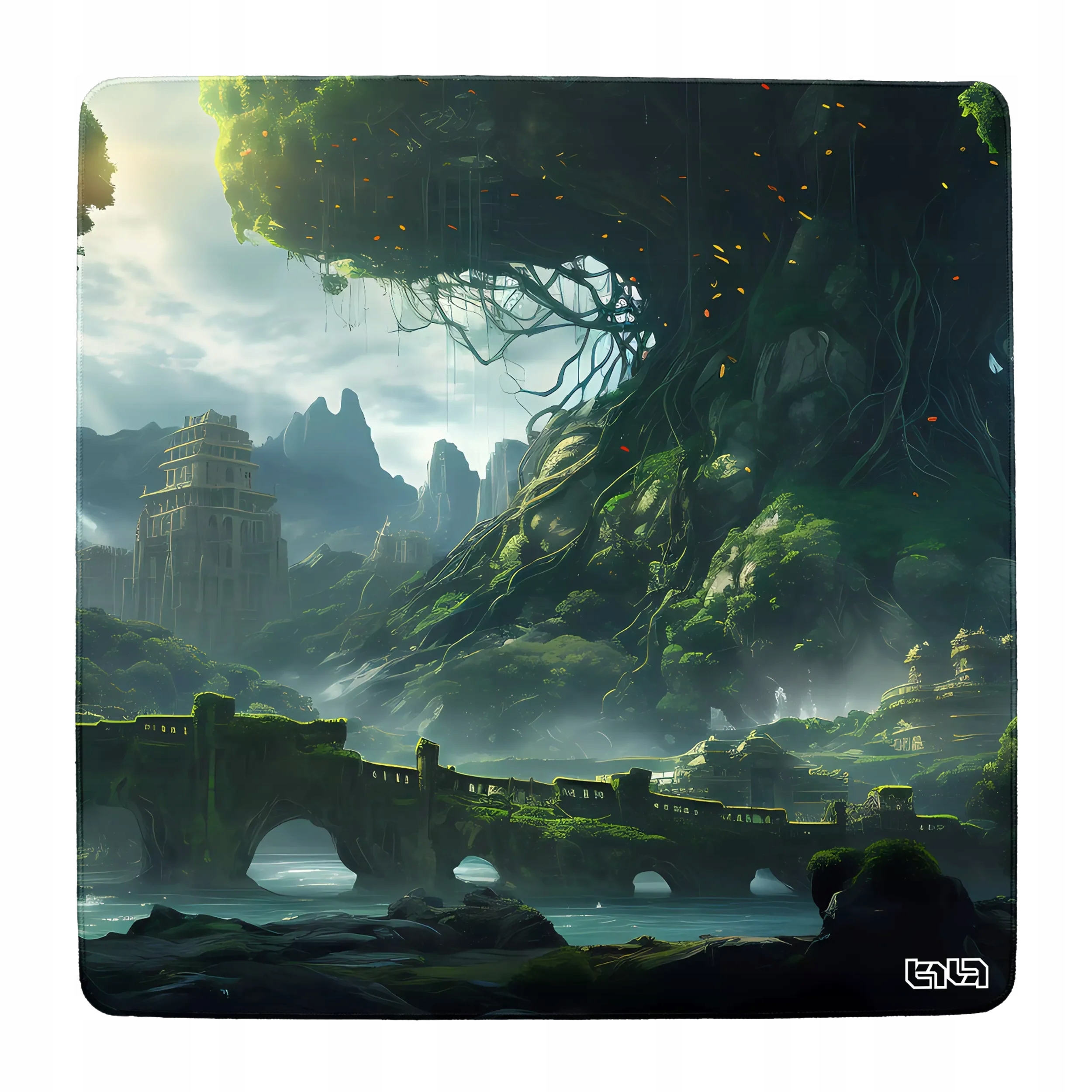 Ochronna Mata Pod Krzesło Drzewo Cywilizacji 100x100 Tilt Trwała Do domu