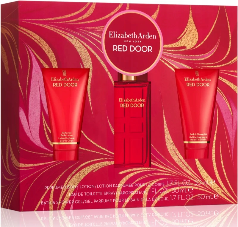 Elizabeth Arden Red Door Zestaw Edt 30 ml Balsam Żel Damski
