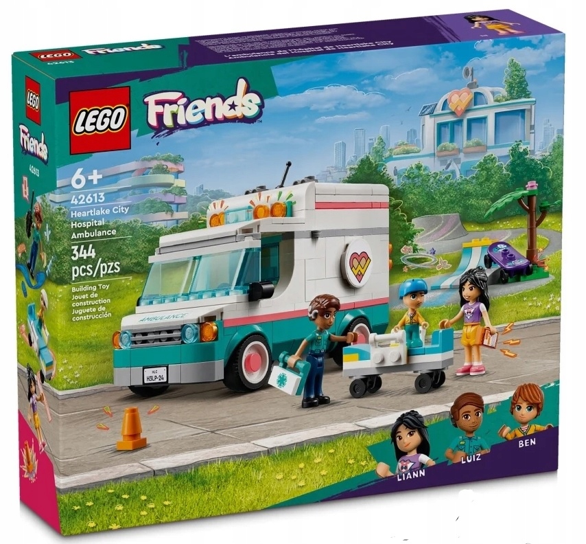 Lego 42613 Friends Ambulance nemocnice Heartlake City Hospital Ambulance Nová