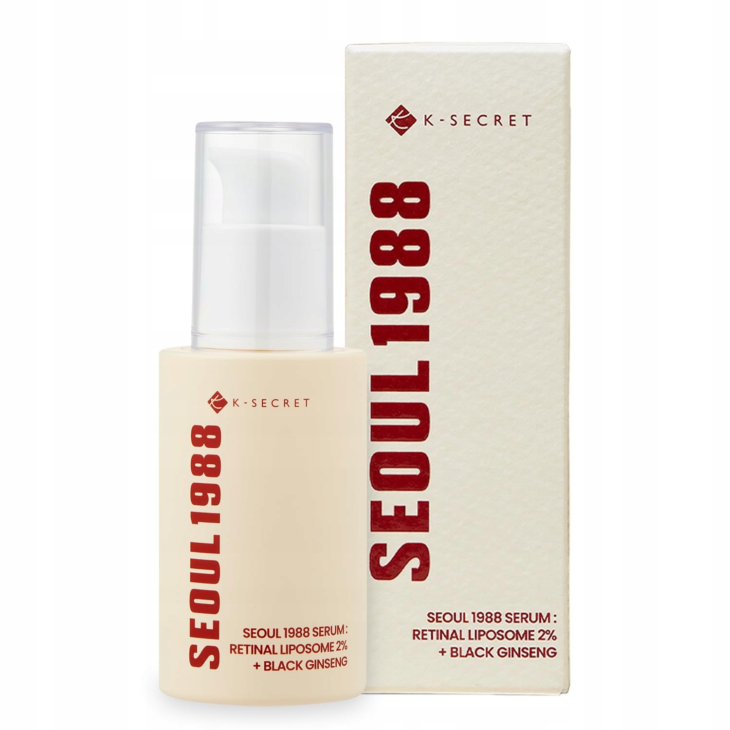 K-Secret Seoul Sérum Retinal Liposome 2% Black Ginseng zpevňující 30 ml