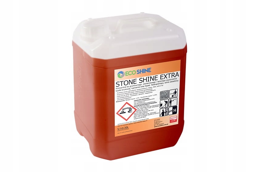 Tekutý přípravek na čištění dlažebních kostek Fasad Stone Shine Extra 10 l