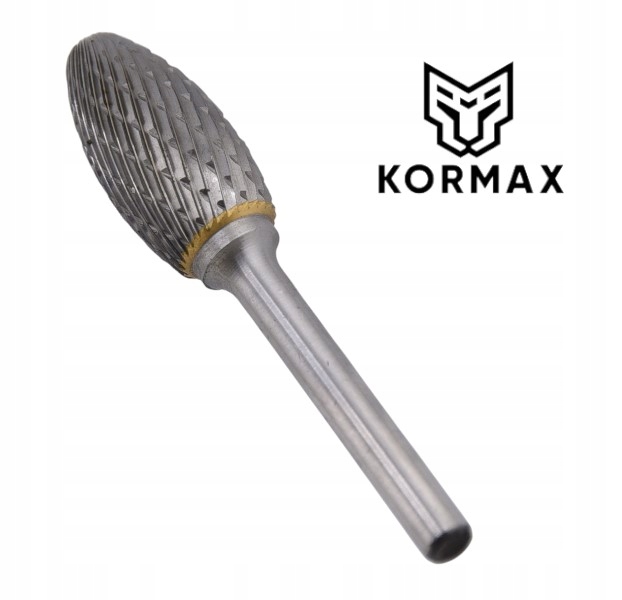 Fréza 16 mm plamenový rotační pilník 16x36x75x6 mm karbid Typ H Kormax