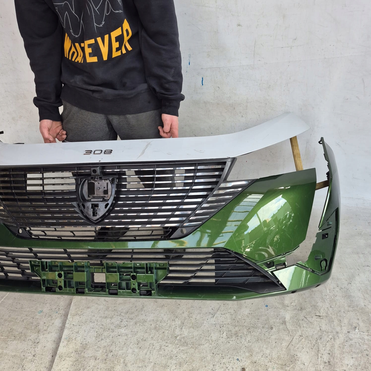 PEUGEOT 308 III T10 21- bumper front front PDC 9837677880