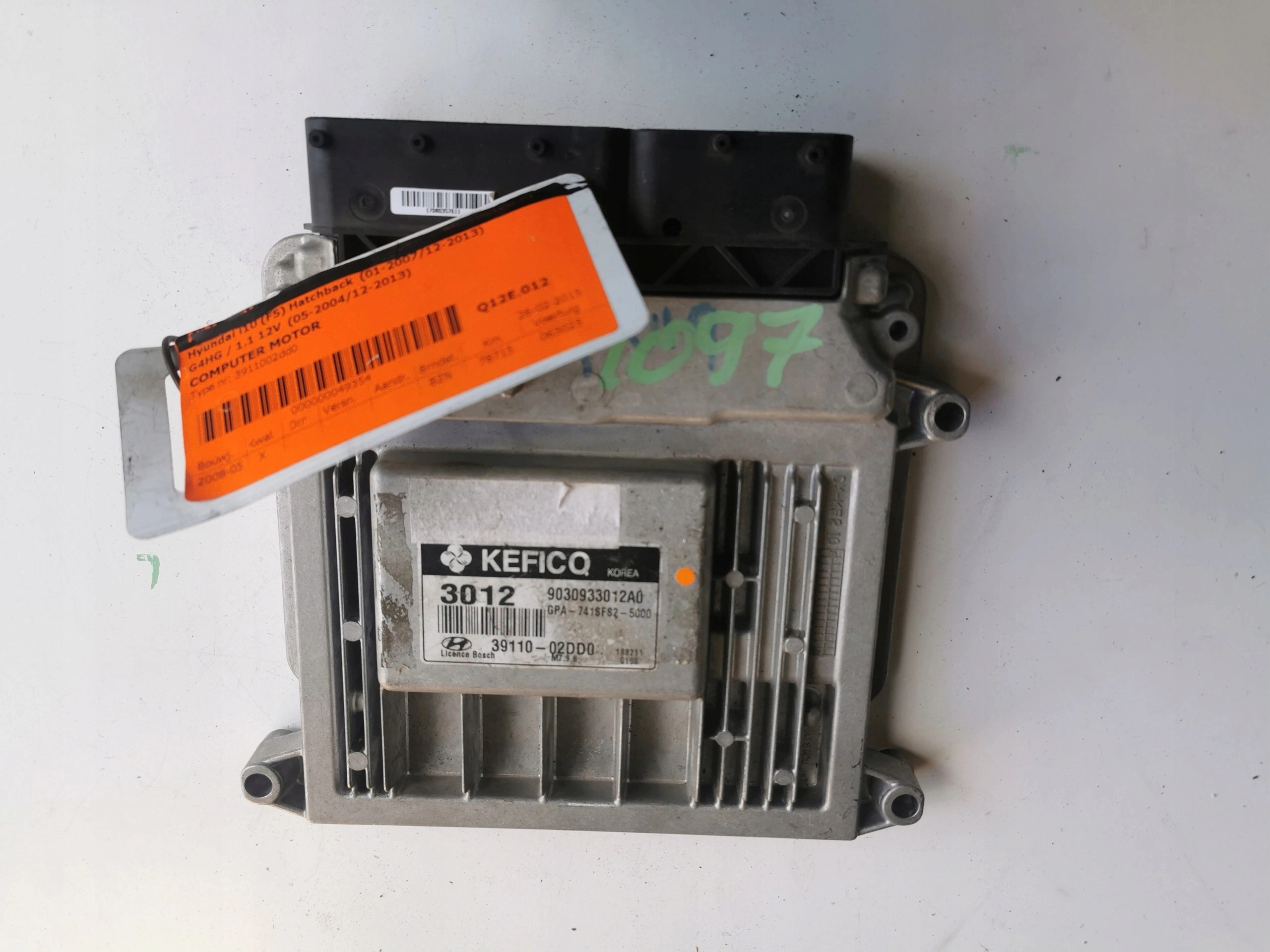 HYUNDAI I10 1.1B 39110-02DD0 9030933012A0 Computer