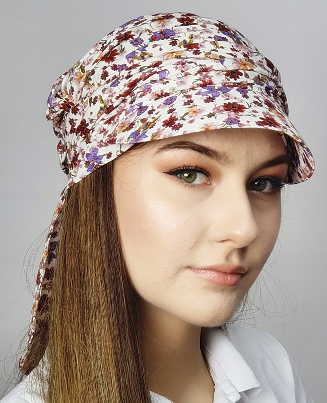 

Turban Lara z daszkiem w-265 po chemioterapii