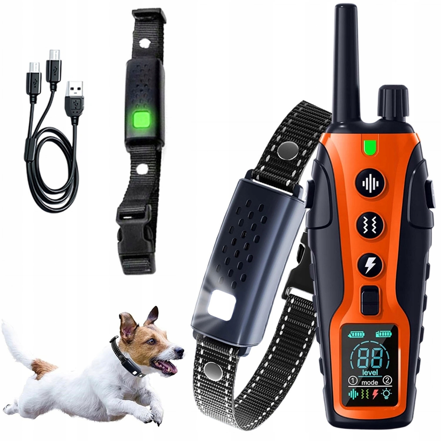 Obojek proti štěkání s blokádou Pilot Ip67 voděodolný Dlouhá doba provozu