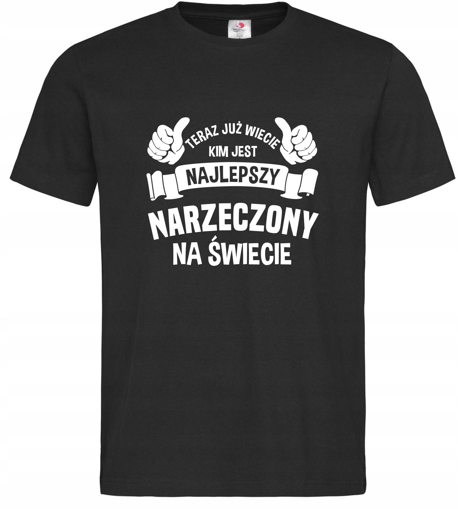 

koszulka Najlepszy Narzeczony zabawny prezent M