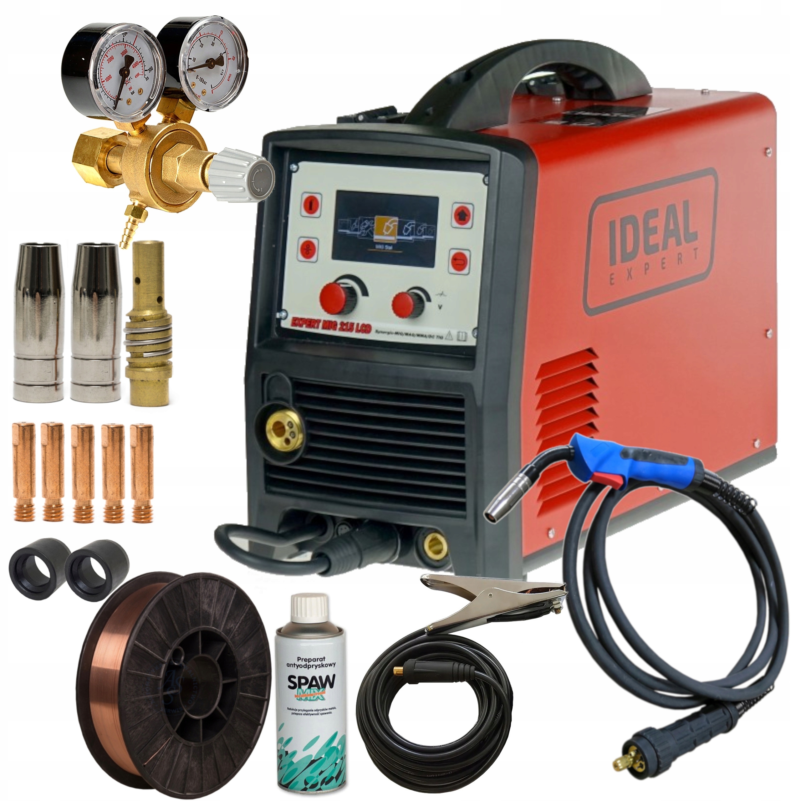 Spawarka Ideal Expert Mig/tig/mma 215 Alu