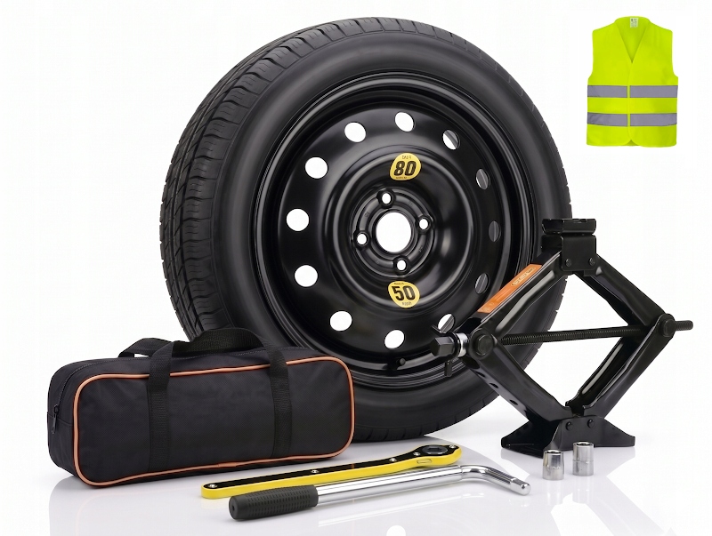 Dojazdové Koleso 17 Citroen C4 Grand Picasso A 2006-2013 Sada S Vestou
