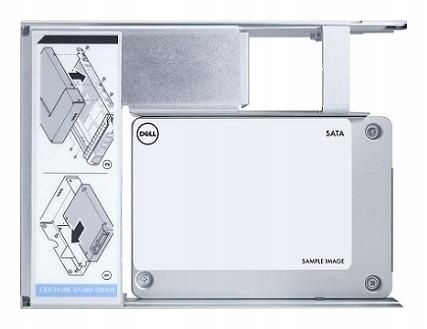 Dysk Dell 480GB Ssd Sata Read Intensive 6Gbps 512e 2.5in with 3.5 Cabl