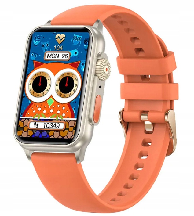 Dětské Chytré Hodinky Rubicon RNCF06 oranžové