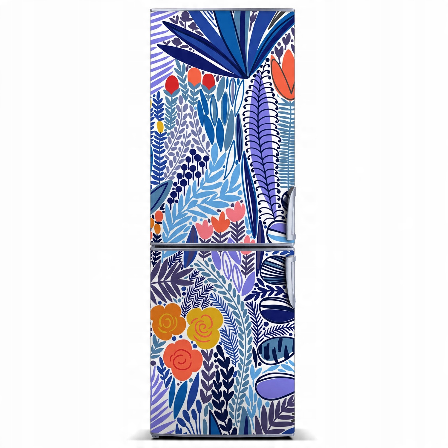 

Magnes Magnes na lodówkę Tropikalne kwiaty 60x180