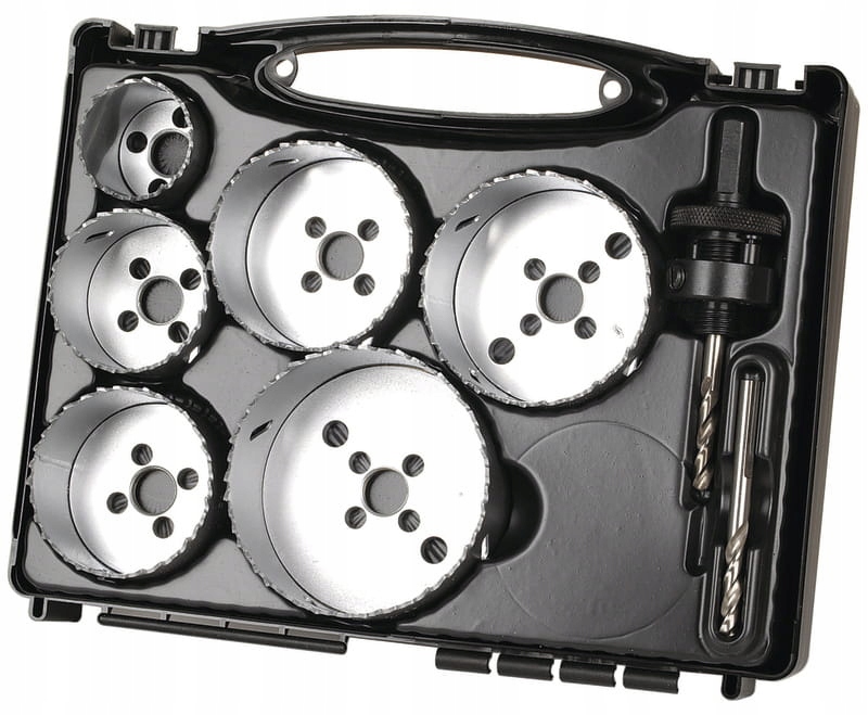 WOLFCRAFT Zestaw 6 otwornic BiM śr. 40; 54; 65; 68