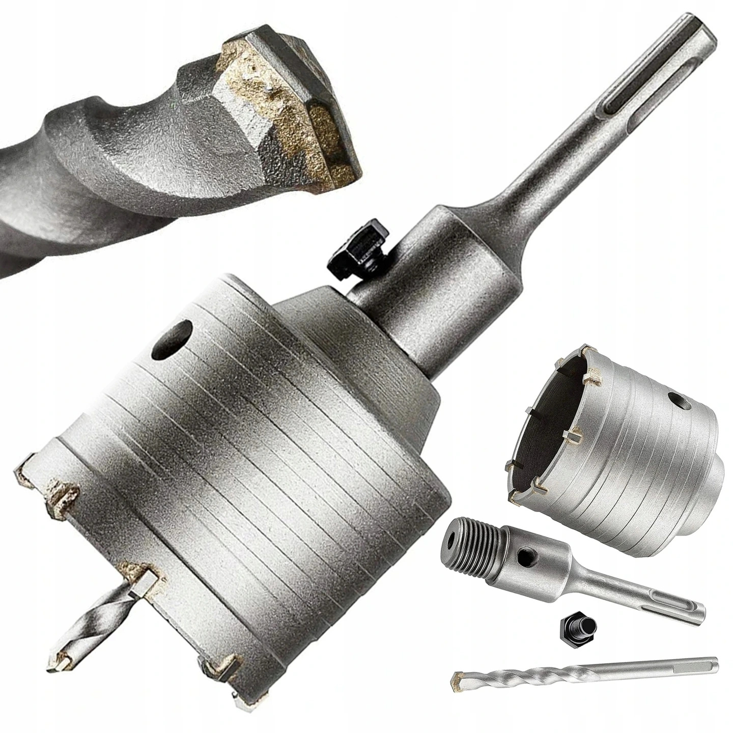 Korunkový Vrták Korunka na Vrták 68 mm do Betonu Kamene Cihly Fréza pod plechovku