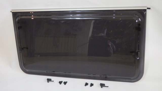 Komplet szyb do przyczepy 126E Grafitowe