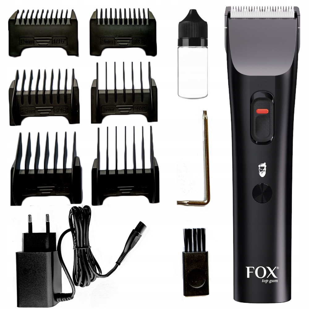 Maszynka do strzyżenia Fox Top Gum Bezprzewodowa Barberska