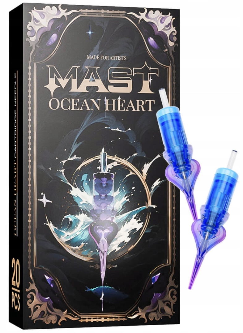 Kartridž jehla na permanentní make-up Mast Ocean Heart 1003RL 20 ks