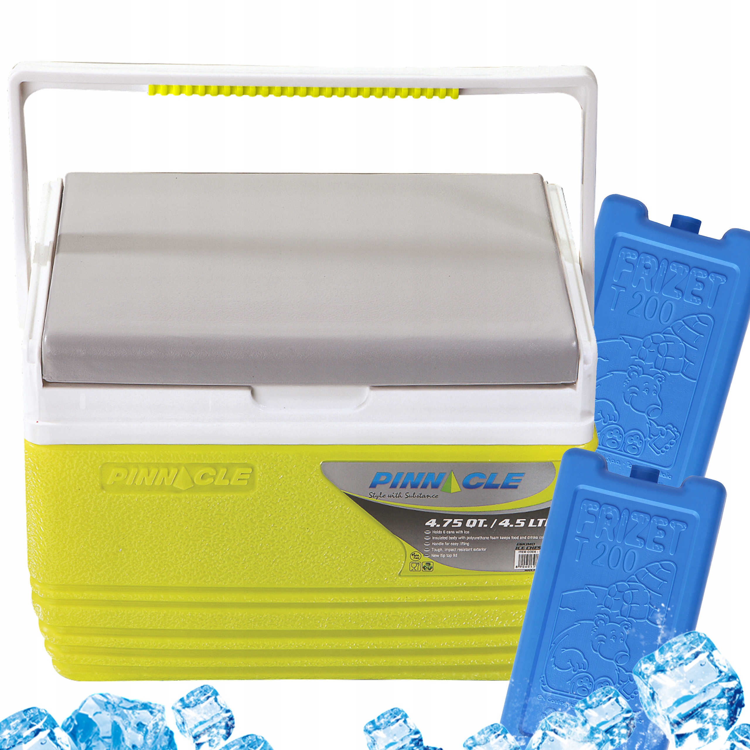 Chladnička na piknik malá Pinnacle Tpx 6006 4,5L 2 mrazicí vložky 200 Ml