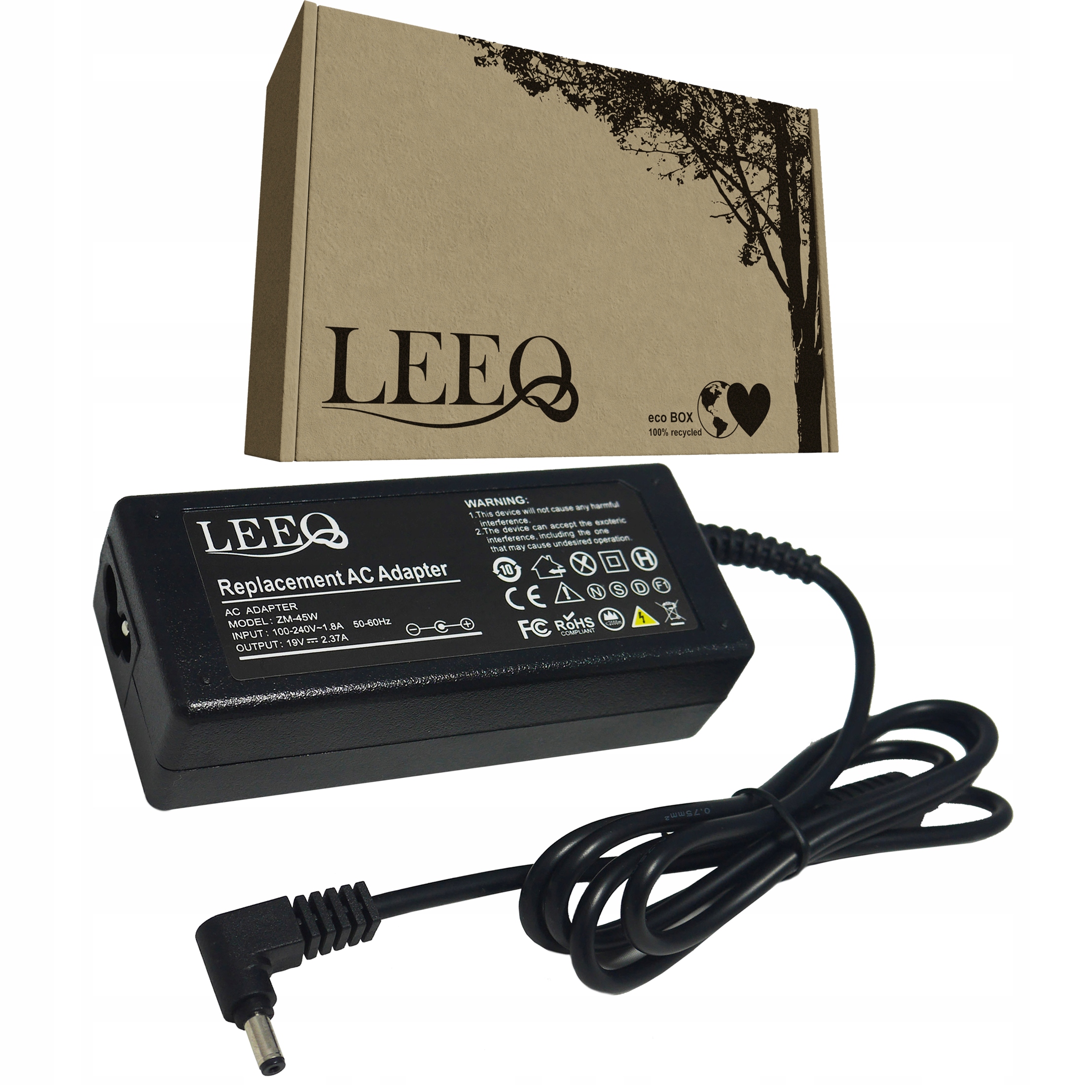 

Ładowarka 45W do Asus 19V 2,37A 4,0x1,35mm