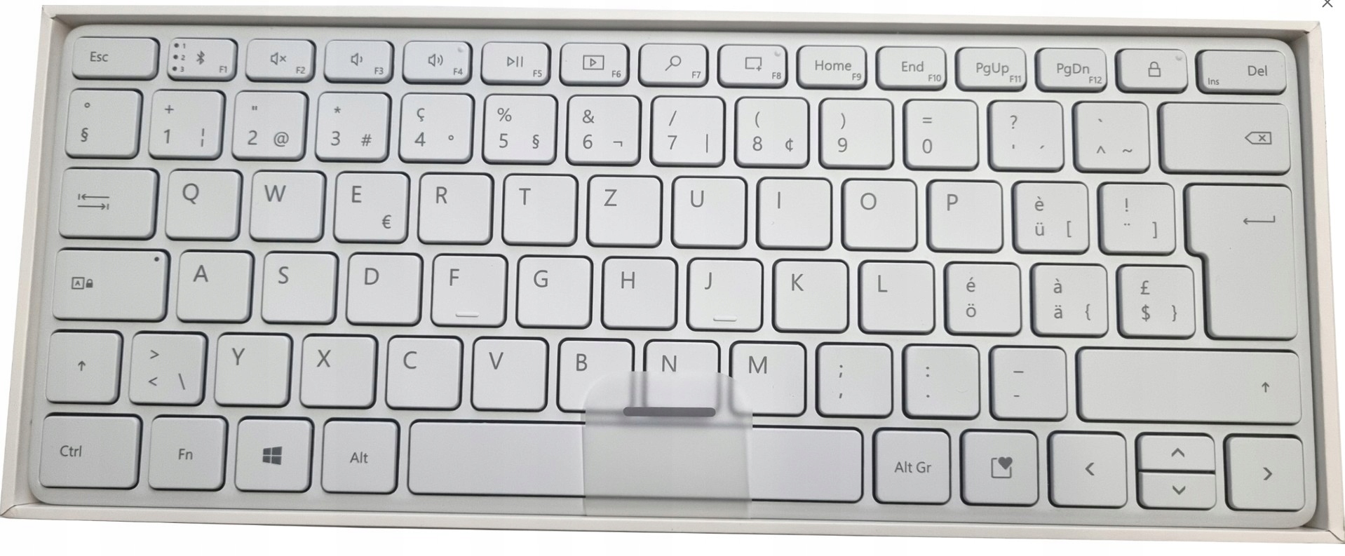 Klawiatura Designer Microsoft Compact Keyboard Biała 21Y-00037