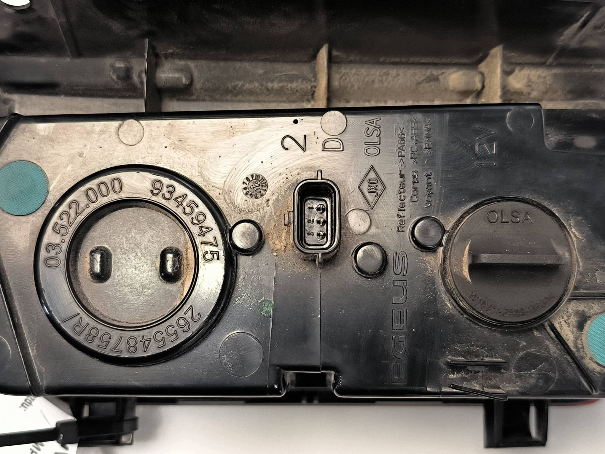 light right rear part 265548758R OPEL VIVARO B