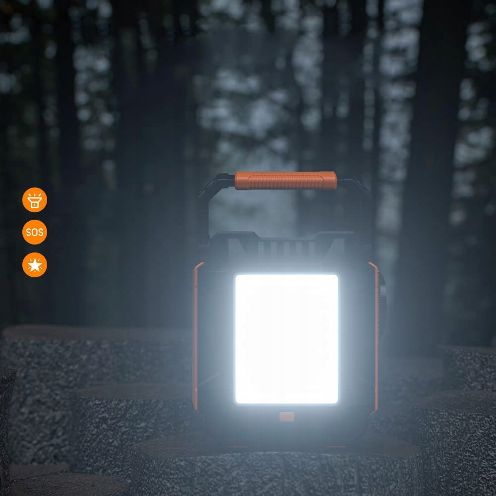 STACJA ZASILANIA 172Wh Powerbank z panelem solarny Złącza USB