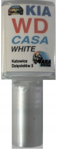 Lakier Zaprawkowy Zaprawka Do Rys 10ml Kia Hyundai Wd Cassa white
