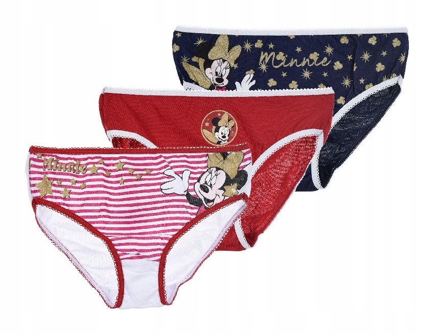 

Zestaw majtek dla dziewczynki 3-pak Disney Minnie