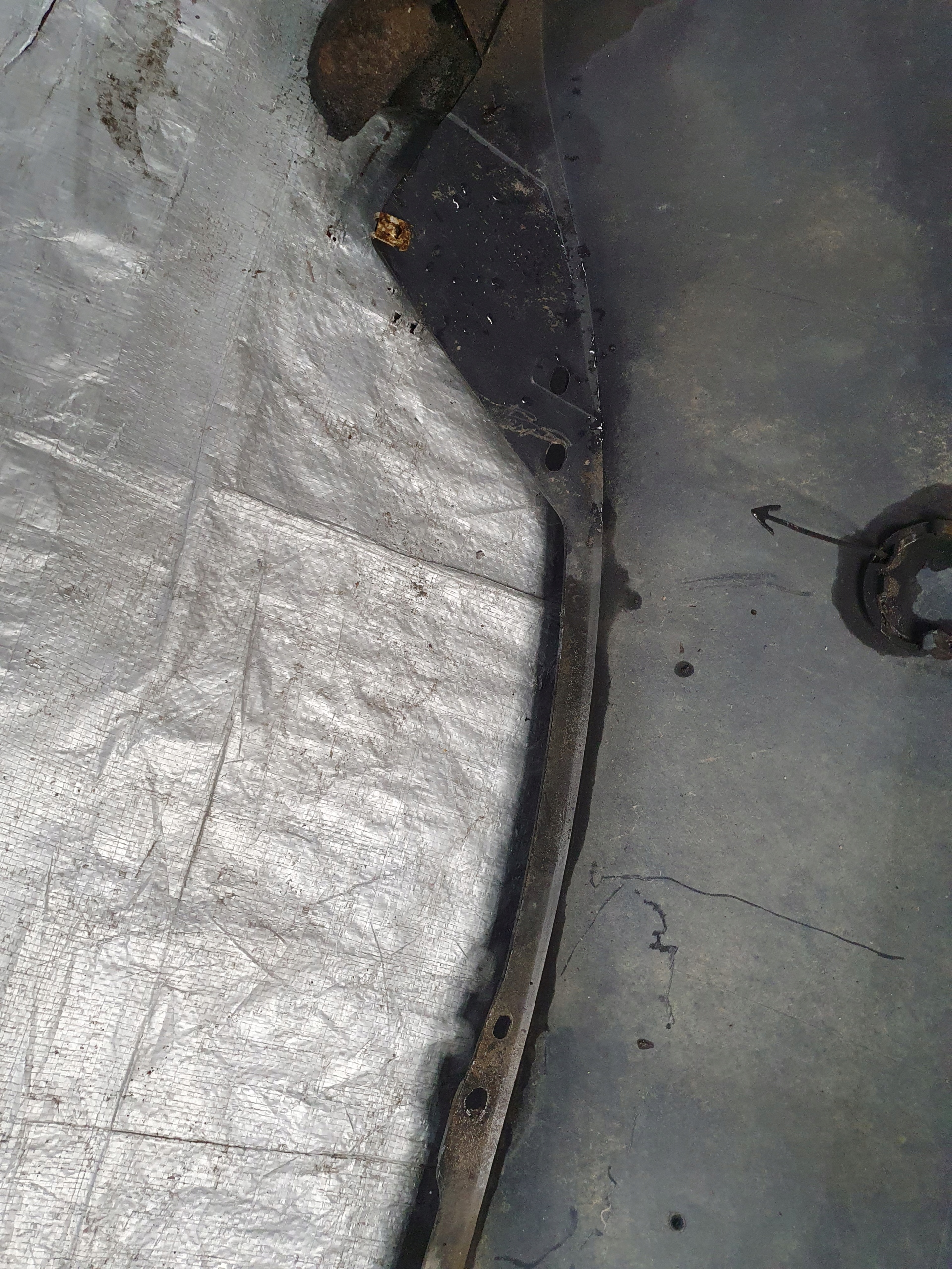 bumper rear part VW VOLKSWAGEN GOLF V LAK. LA7W
