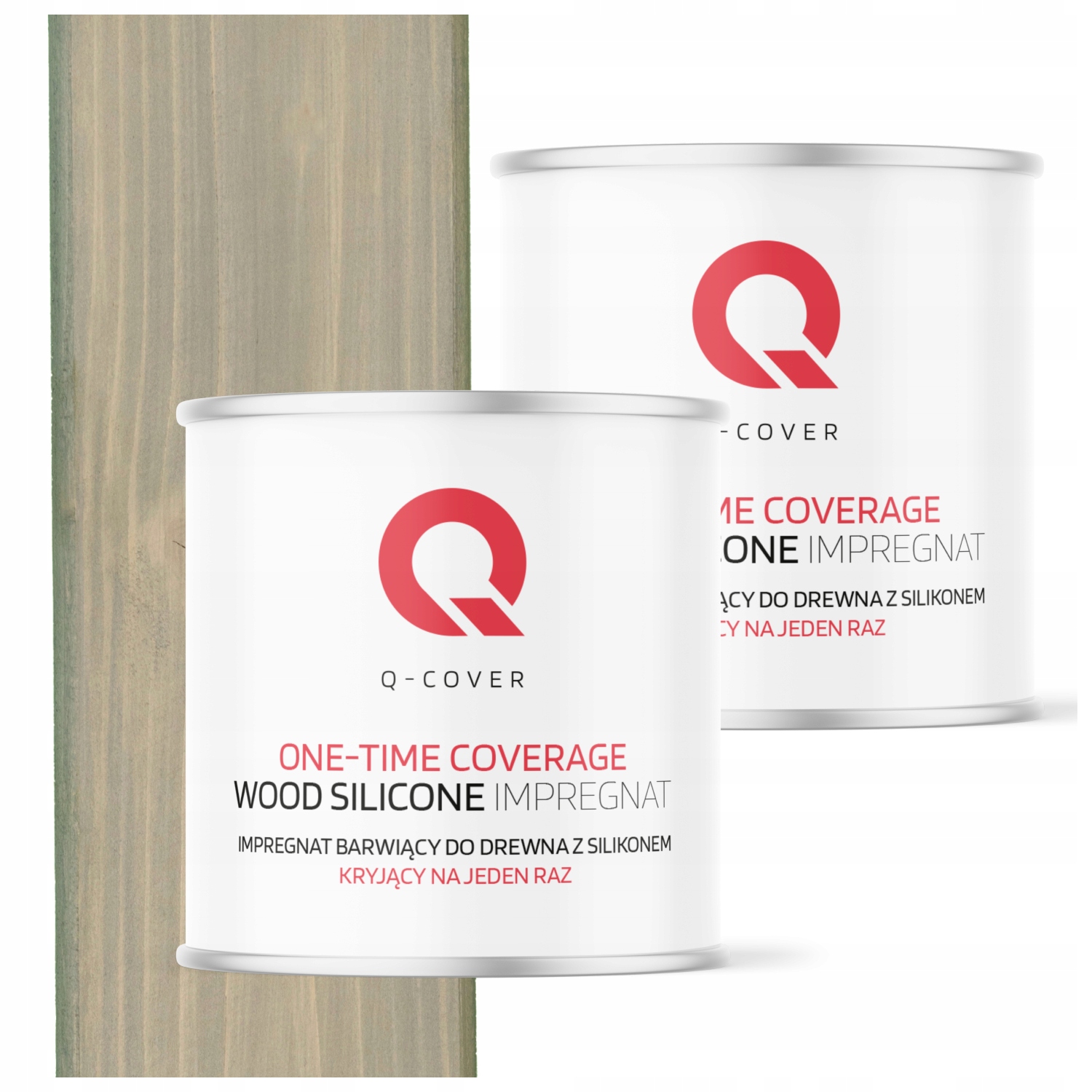 Impregnace Na Dřevo Na Jedno Použití Extra Barva Světle Šedá 2X2,5L