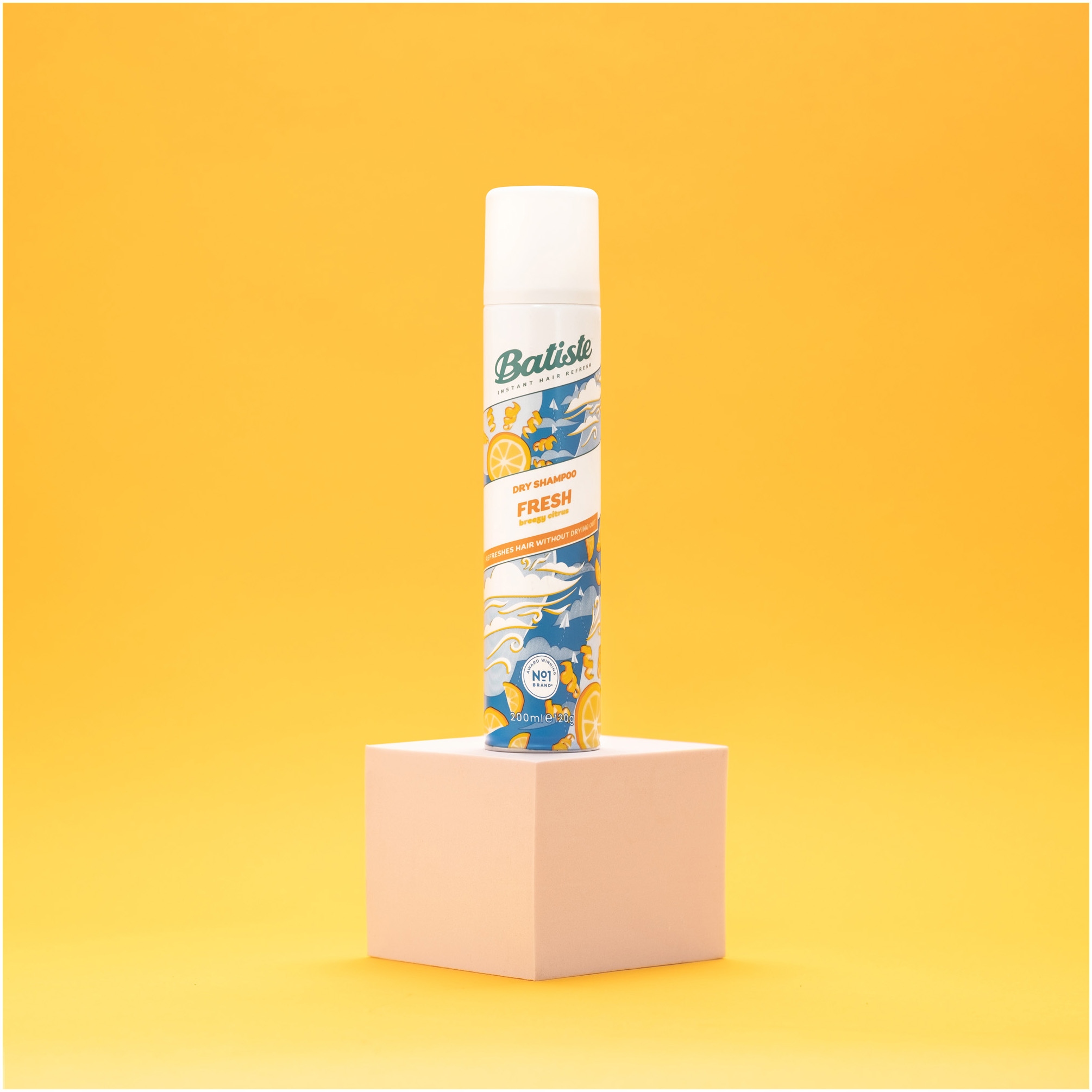 Suchy Szampon Batiste Fresh do Włosów 200 ml Linia Fresh