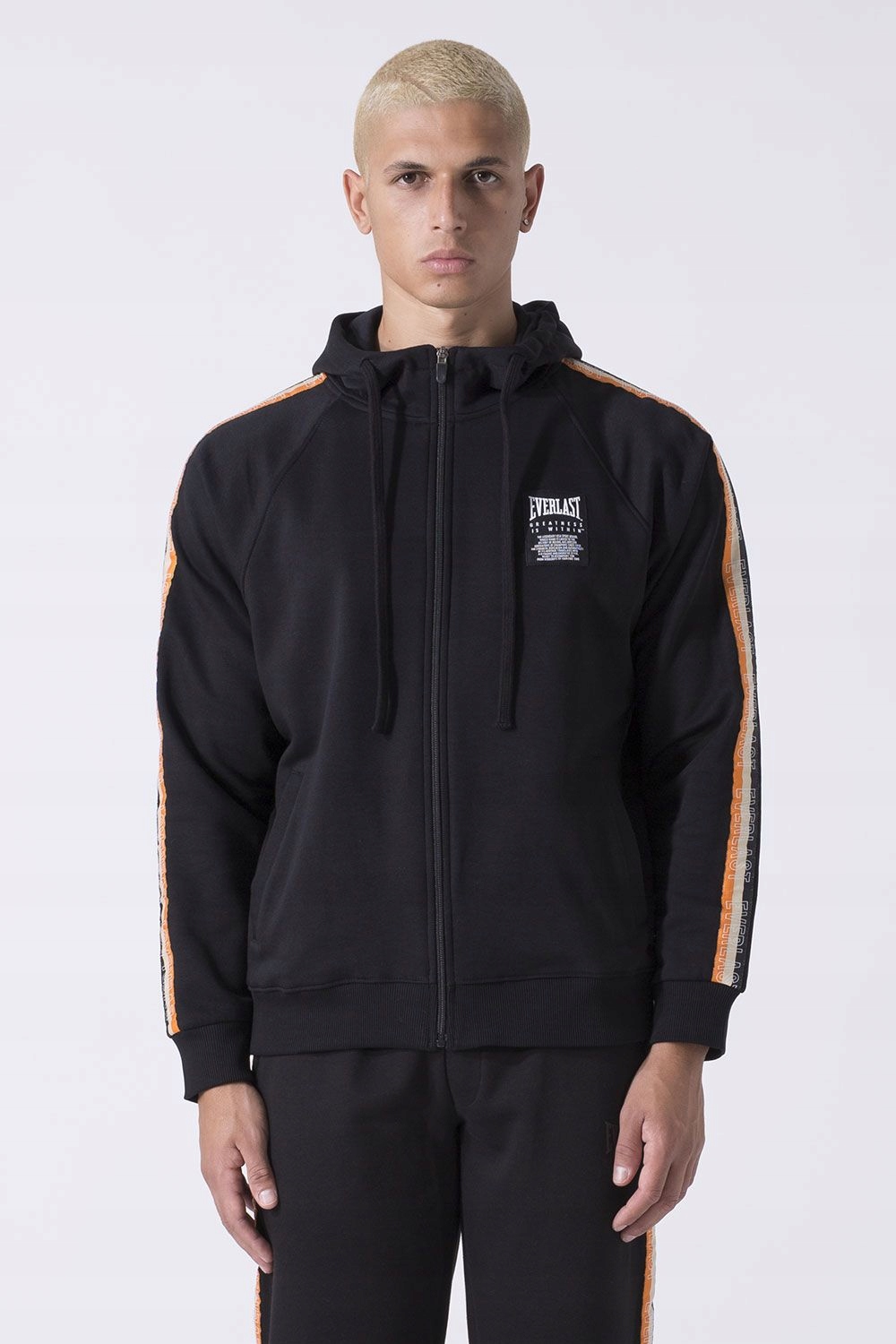 Everlast pánská mikina sportovní rozepínací mikina s kapucí L