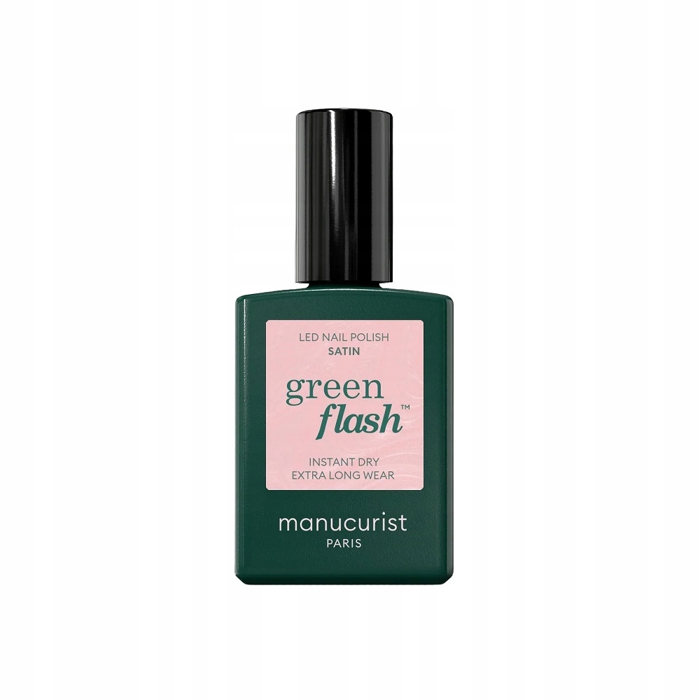 Manucurist Green Flash Led Gel Nail Lacquer Lak Na Nehty Satin 15 ml