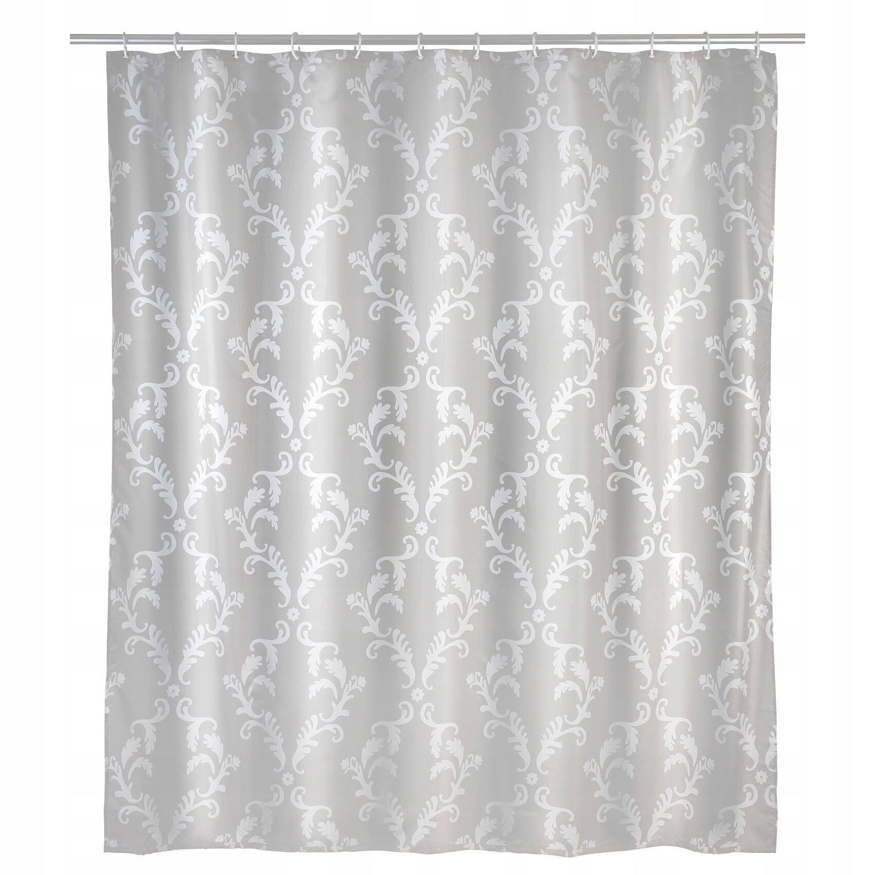 Polyester Sprchový Závěs 180X200 CM Šedý Antibakteriální