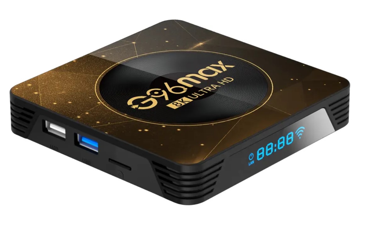Smart dekoder Tv box G96max 2/16 GB android 13.0 Wifi 6 Ultra HD Formaty dźwięku MP3