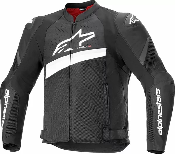 Textilná bunda Alpinestars T-gp Plus R v4 Airflow black/white L